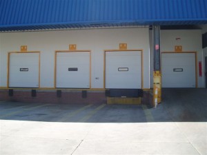 Insulated Vertical Lift Sectional Door