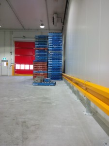 Barrier Rail - Wall protection - Forklift Safety