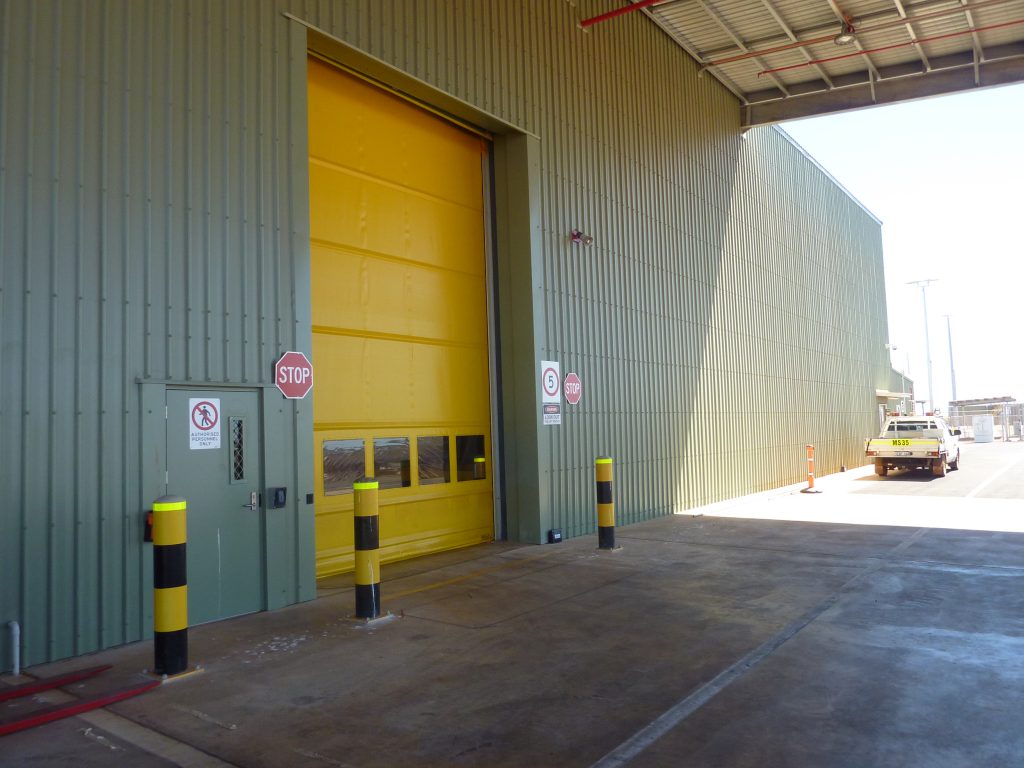 Rapid Roll Door installed at Mine Site in WA