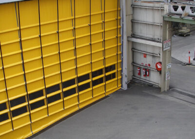 Yellow Rapid Roll Doors