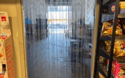 Installed by Concept Products: Strip Curtain Solution