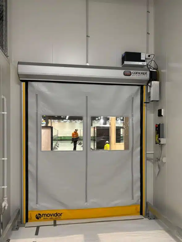 High-speed industrial roll-up door