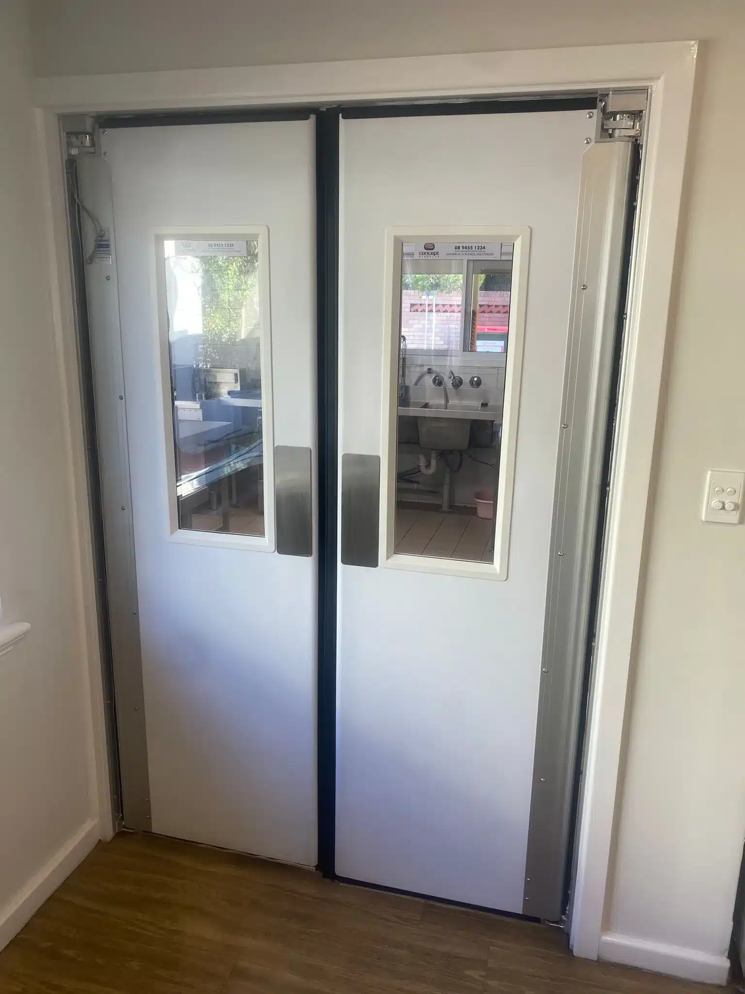white-double-doors-window